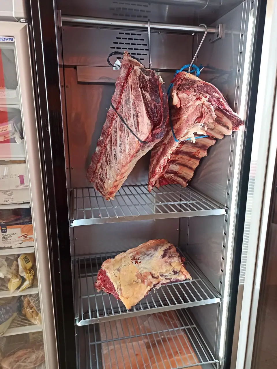 Cámara de maduración de carne
