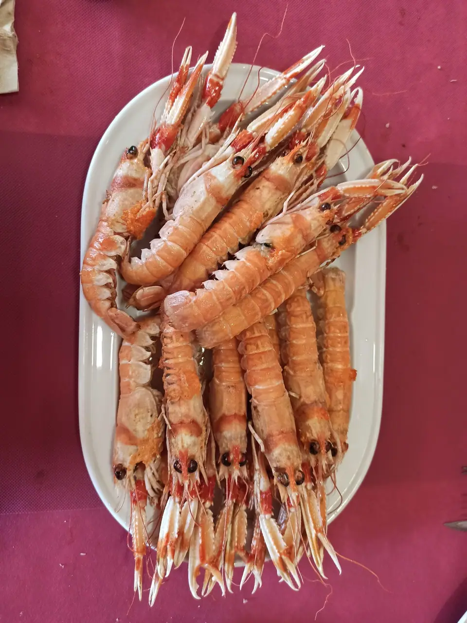 Cigalas a la plancha