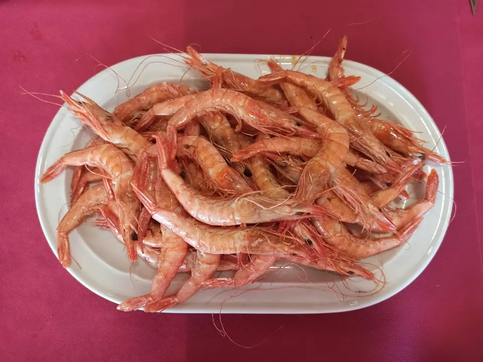 Gambas a la plancha