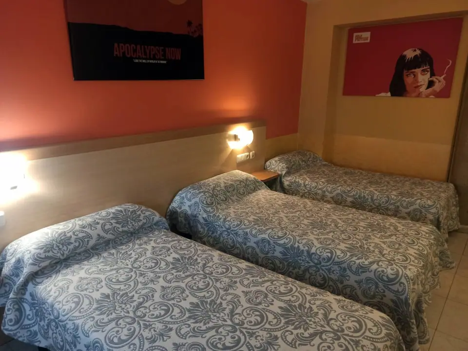 Habitación con dos camas
