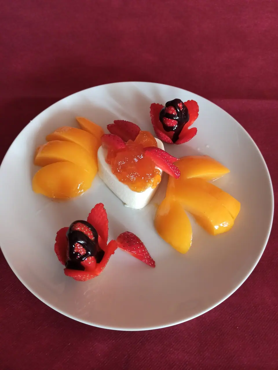 Postre de fruta