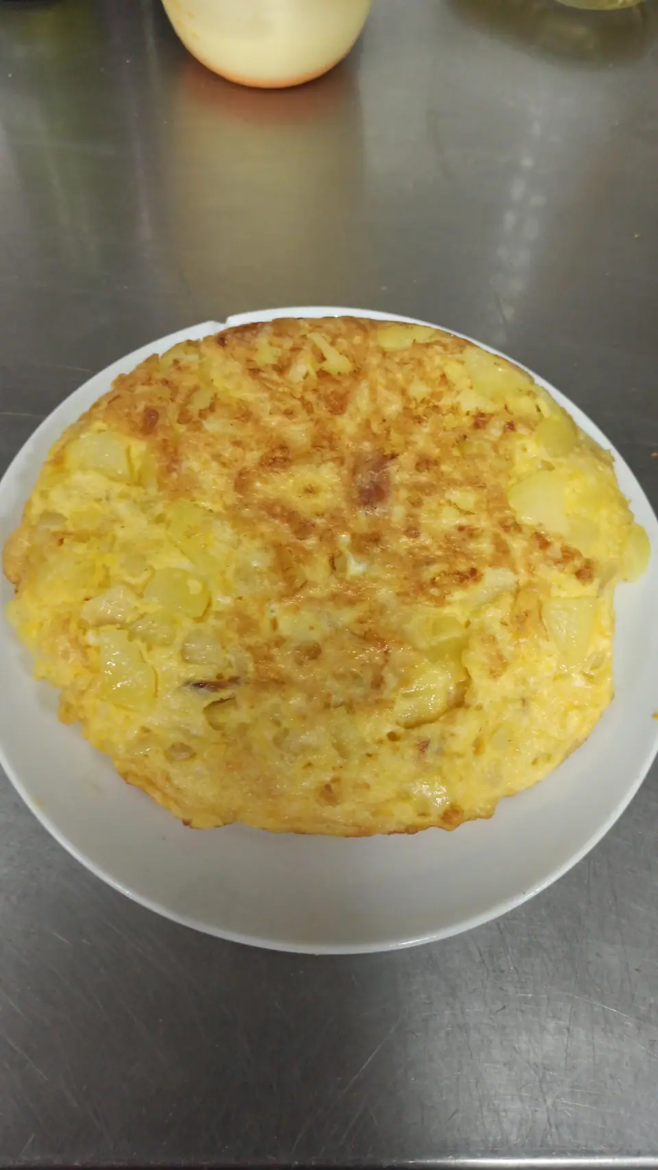 Tortilla de patata casera